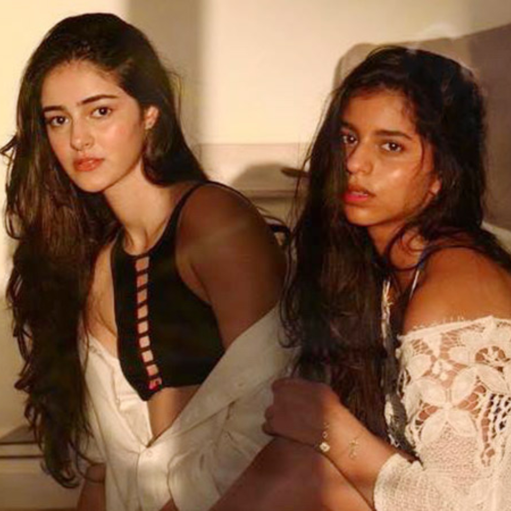 Ananya Panday and Suhana Khan shot for a scene in Shah Rukh Khan's My Name Is Khan